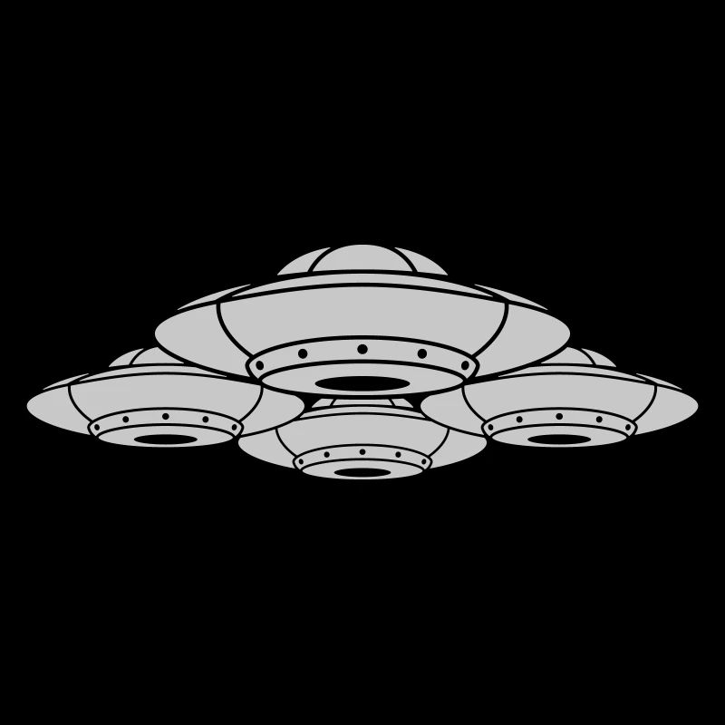 Group Squadron many UFOs