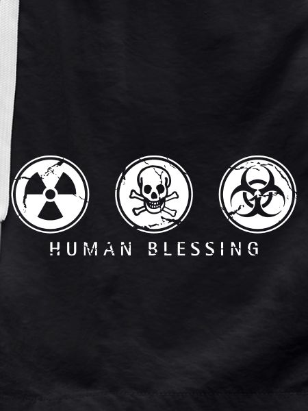 Human Blessing - White