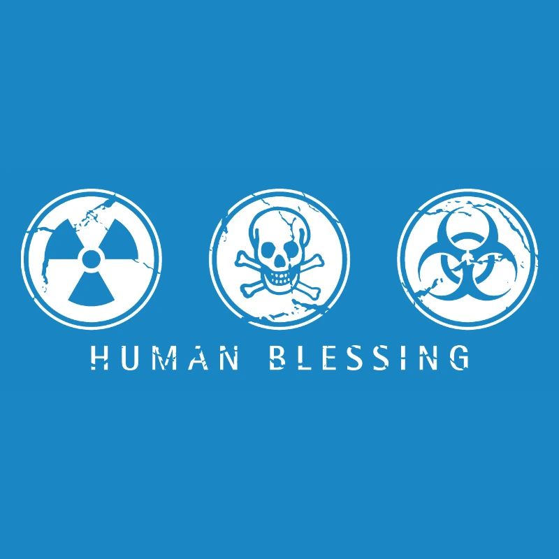 Human Blessing - White