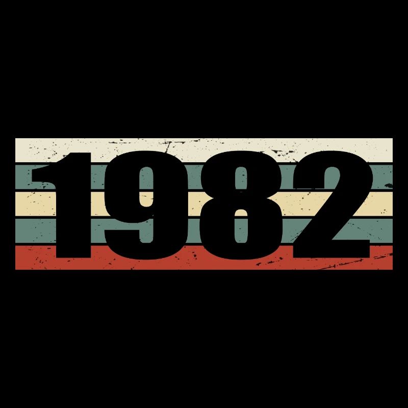 1982 Jahrgang 1982 Geschenk 1982 Geburtstag 1982