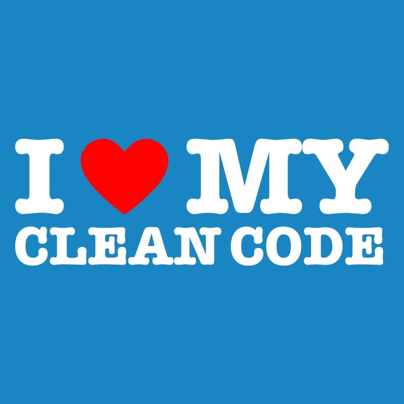 I Heart My Clean Code - Programmeur de cadeaux amusants