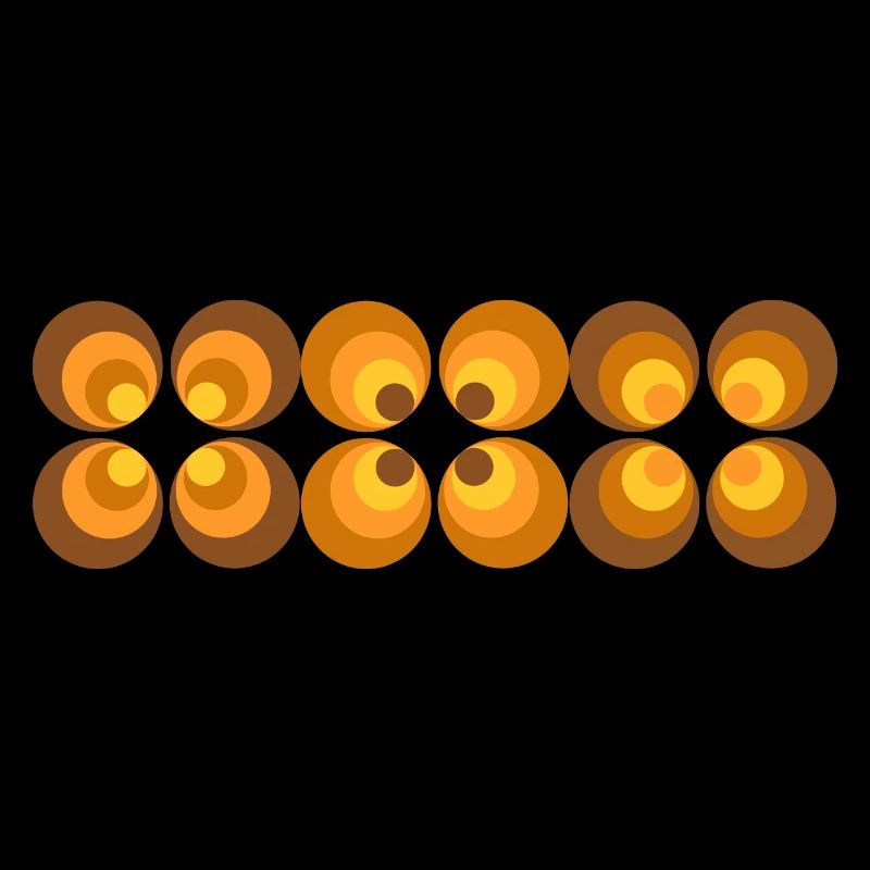 70s Flower Pattern Retro