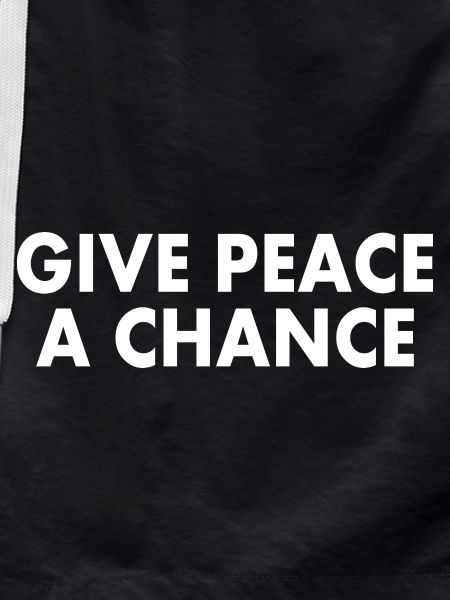 Give peace a chance