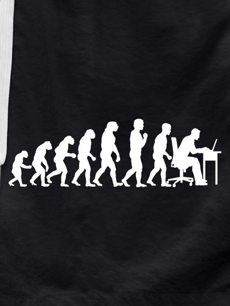 Evolution Computertechniker Nerd Programmierung