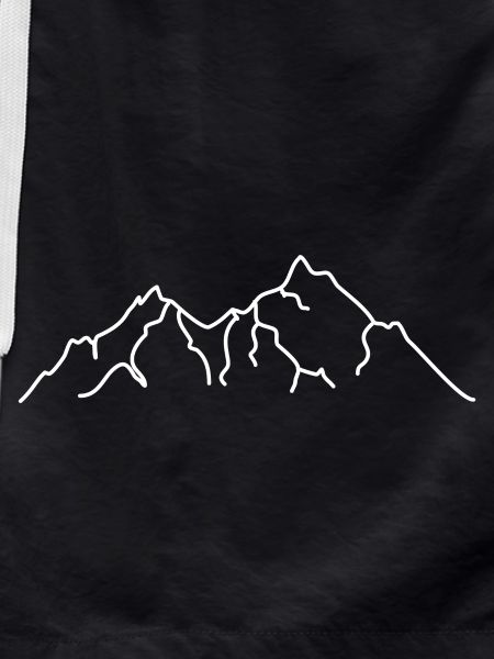 Mountains Mountain Sketch Nature
