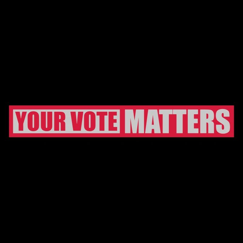 your vote matters quote
