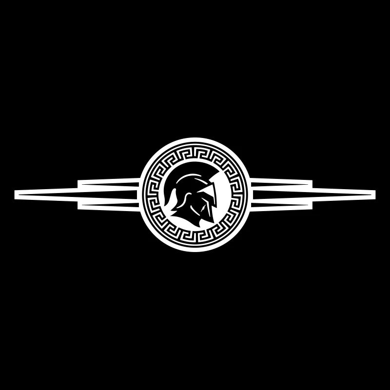 Spartan Helmet Gladiator Symbol
