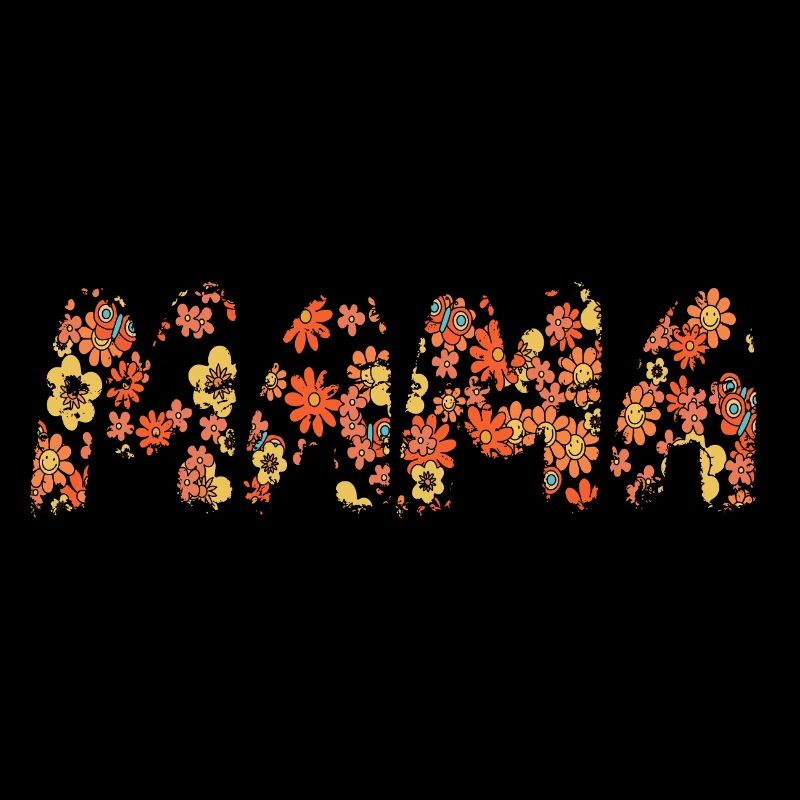 Hippie Mom Flower Power - Gift - Gift Idea