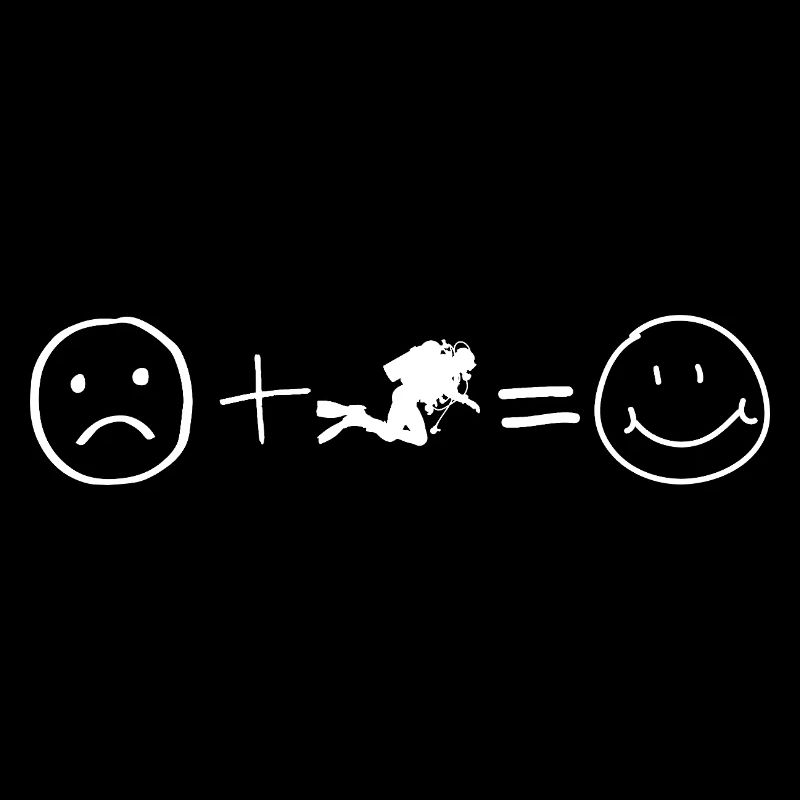 Scuba diving from sad to happy