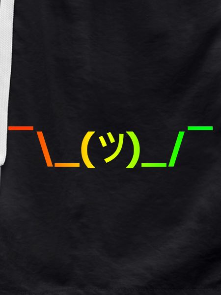 shruggie Rainbow red-green