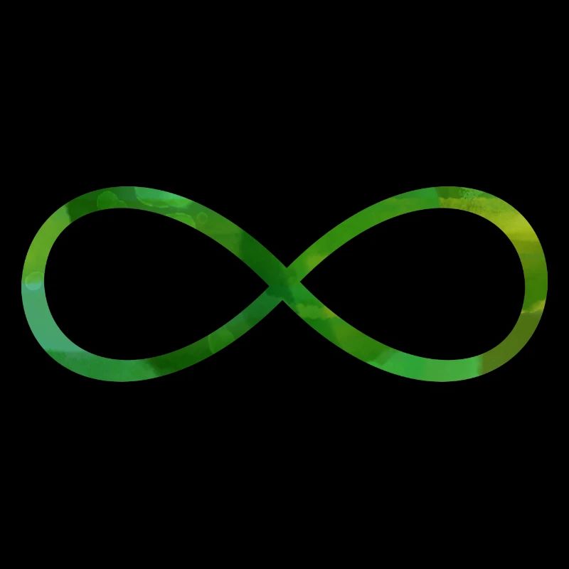 Symbole infinie signe