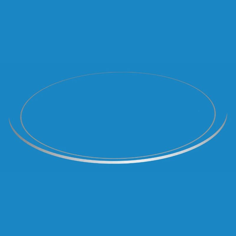 3D Saturnring metallic