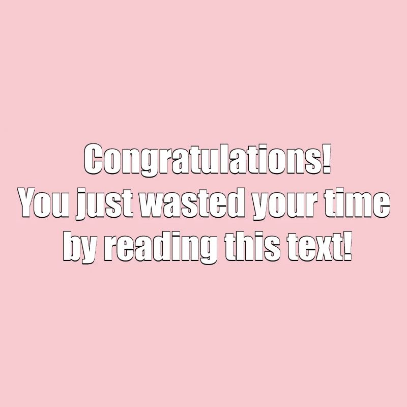 Useless text