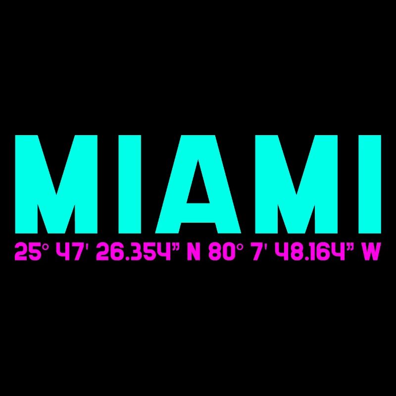 Miami Neon Coordinates