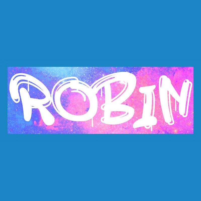 Robin Name Geschenk Geschenkidee Galaxie