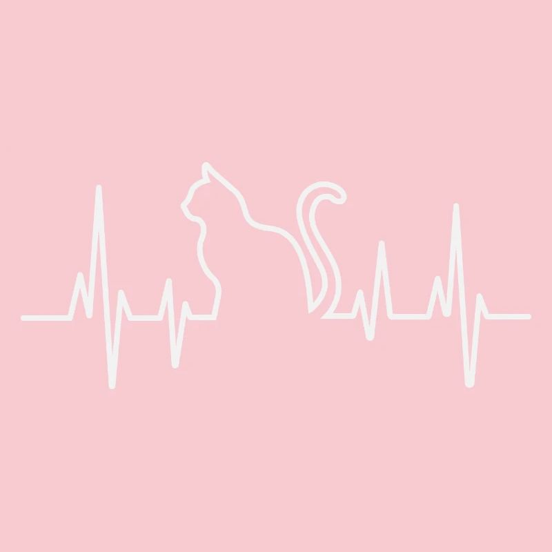 Katzenherz Pullover Design