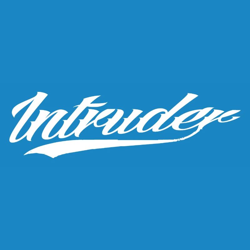 intruder hacker intruder clan sticker computer