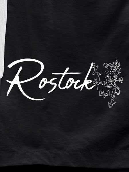 Rostock lettering with Greif