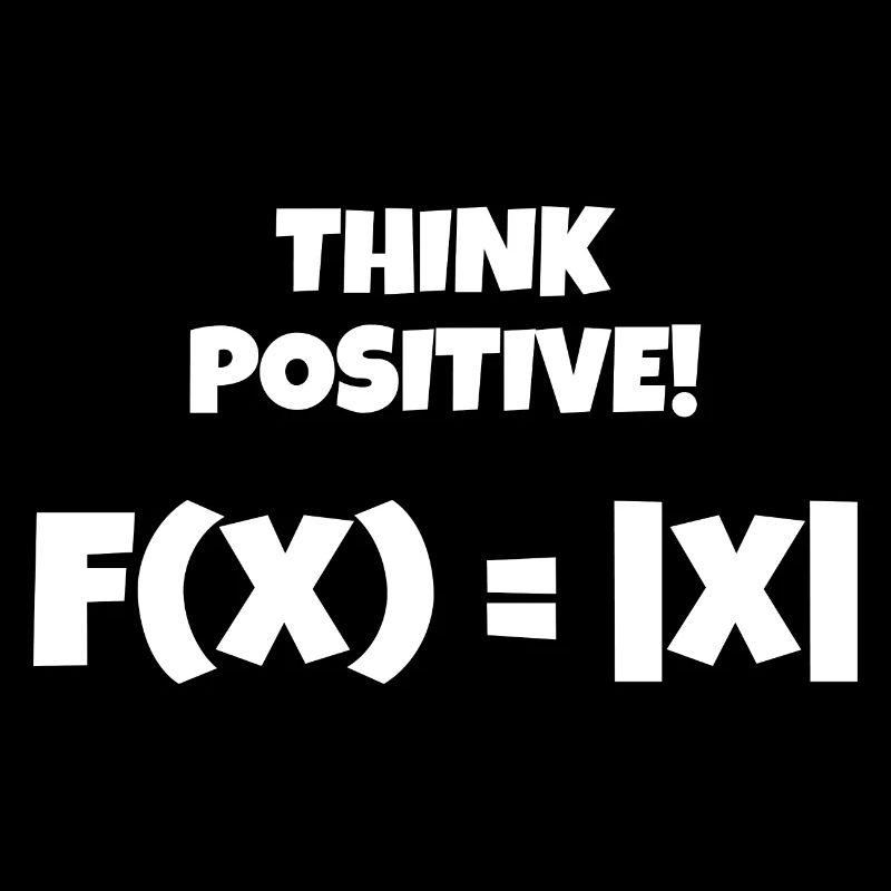 Denk positiv! Think positive!