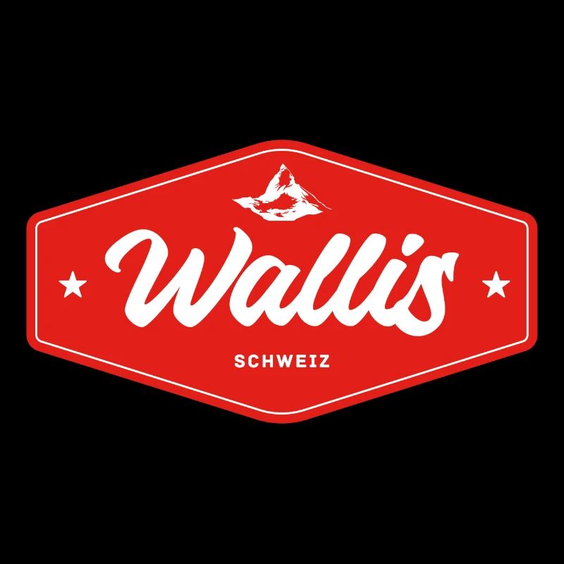 Wallis Alpen Retro Emblem