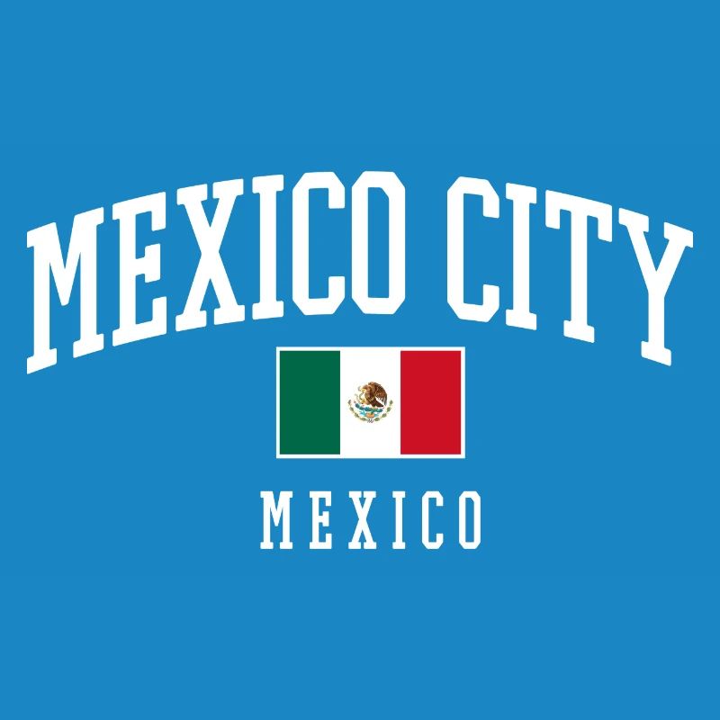 Drapeau typographique de Mexico