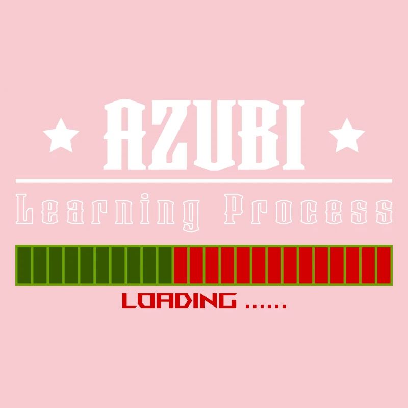 AZUBI learning process loading tshirt