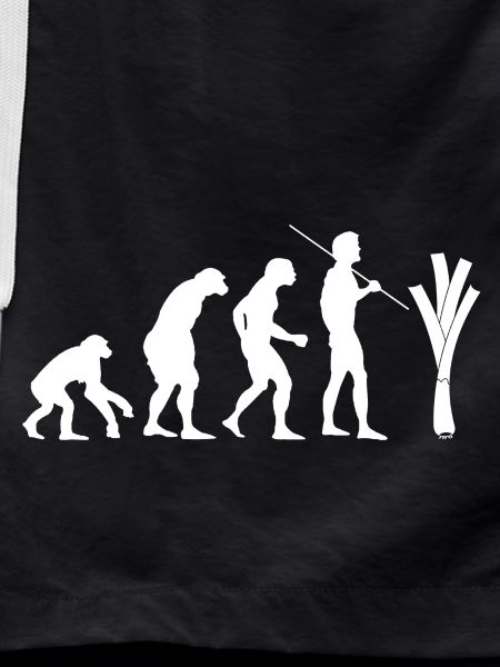 Evolution of the leek (white)