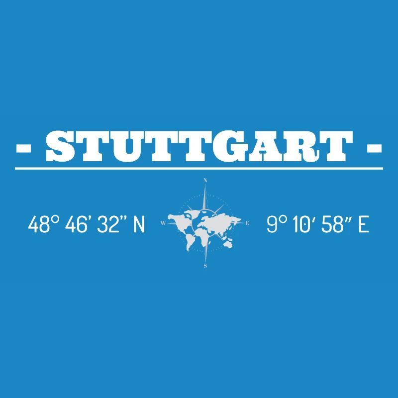 Coordinates Stuttgart