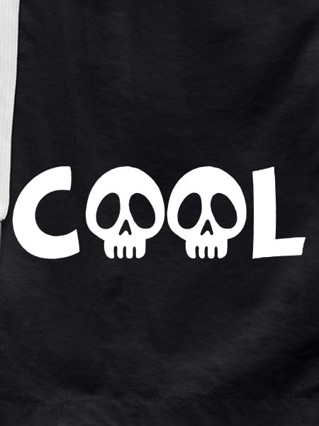 Skull and cool (white)