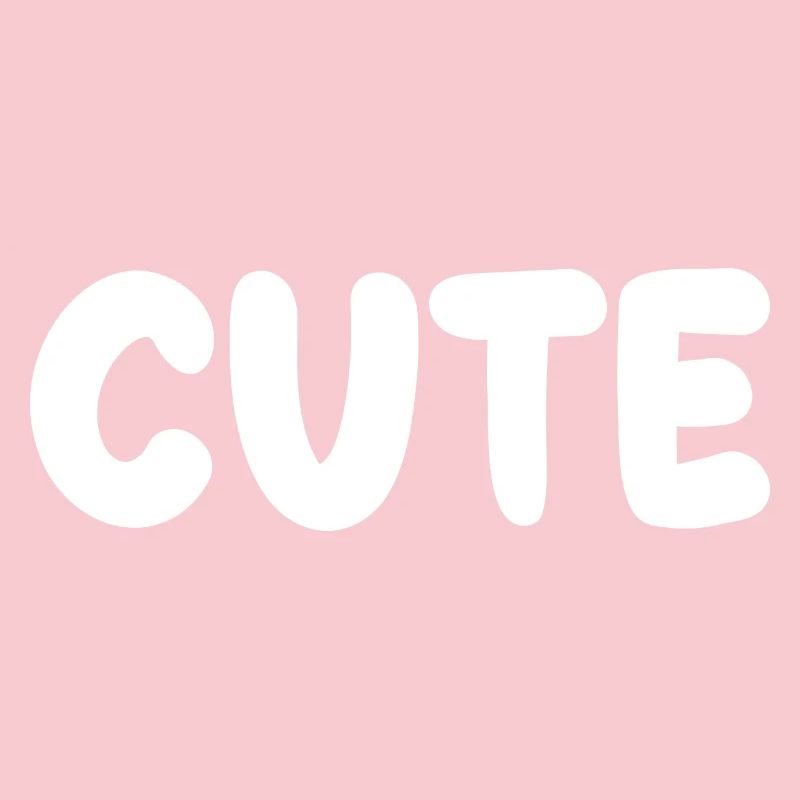 cute title with puffy Font