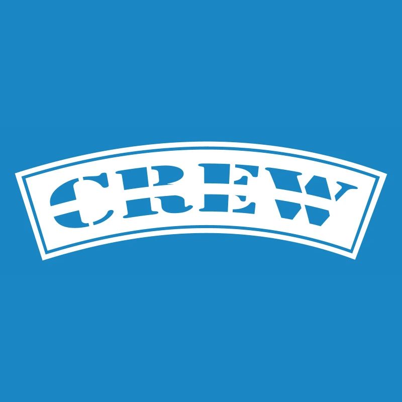 Crew Curved Design Patch