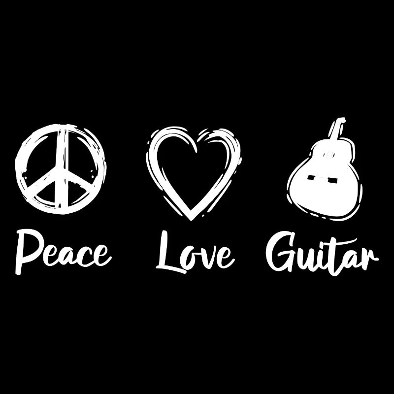 Peace Love Guitar