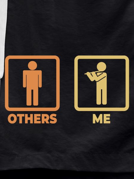 Funny Flutist Stick Figures