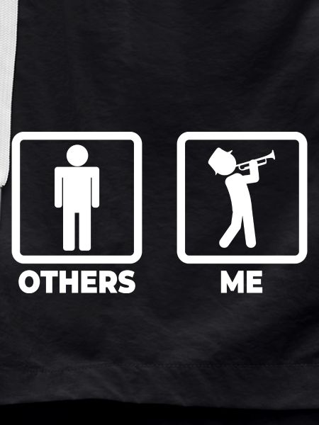 Trumpet Player Stick Figures