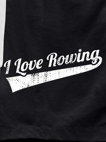 I love rowing