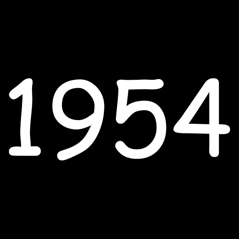 1954 70e anniversaire anniversaire modèle noir