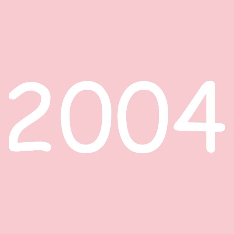 2004 20th birthday year white