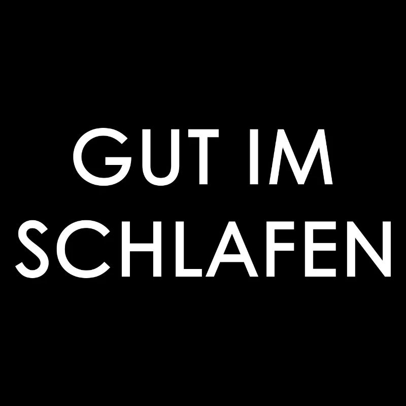 Gut im Schlafen
