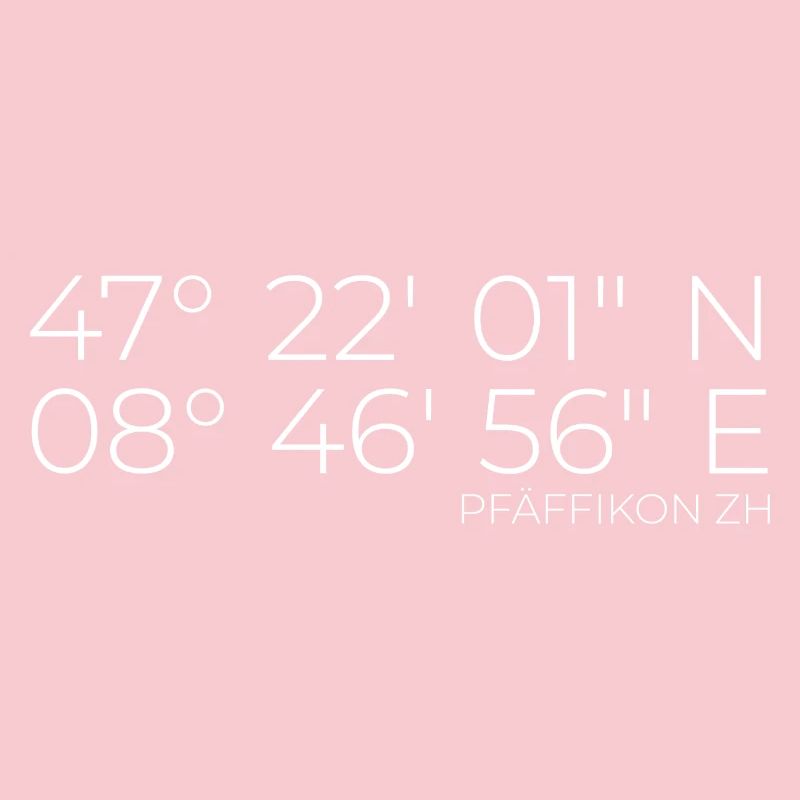 Coordinates Pfäffikon ZH Zurich