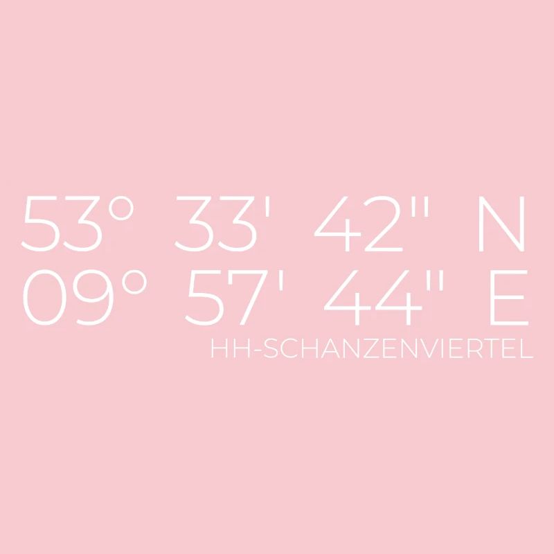 Coordinates Schanzenviertel Hamburg