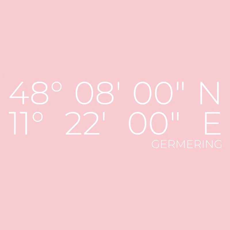 Coordinates Germering, Bavaria