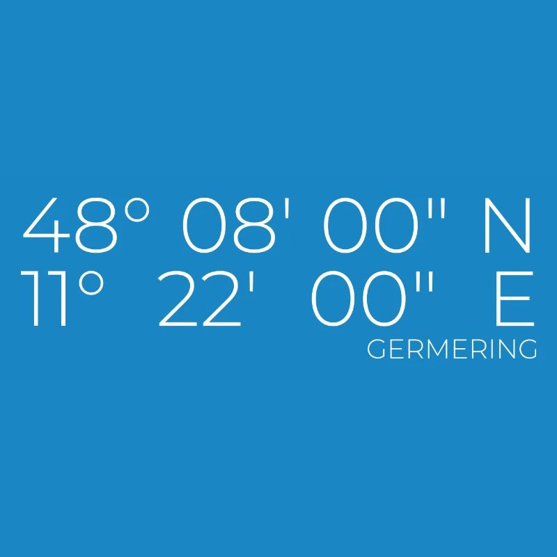 Coordinates Germering, Bavaria