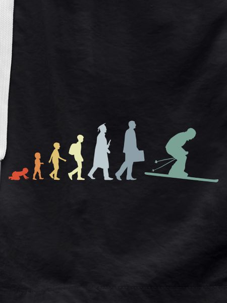 Evolution of skiing