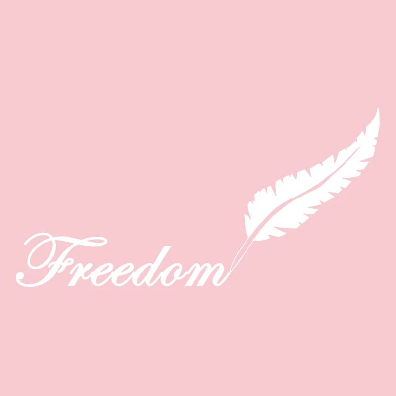 White feather and freedom