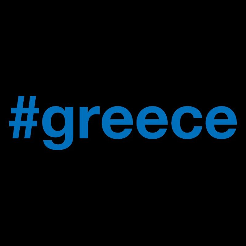 GREECE Hashtag Griechenland