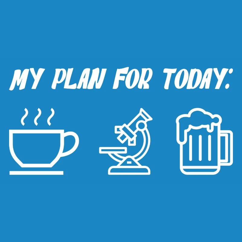 Mon plan pour aujourd’hui Café Microscope Bière