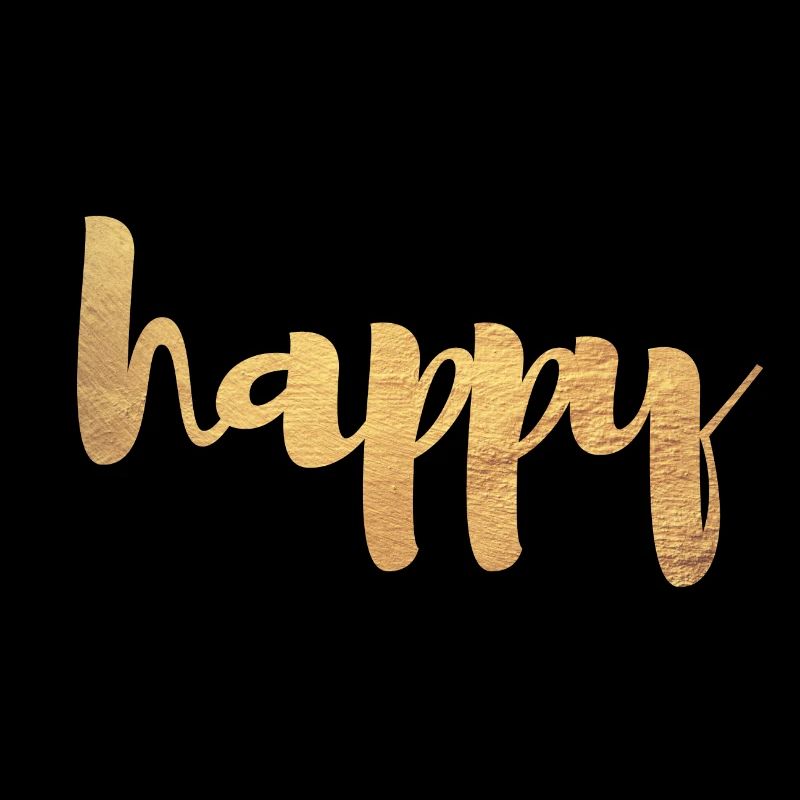 Happy Gold Happy Happiness Deluxe Cursive Font