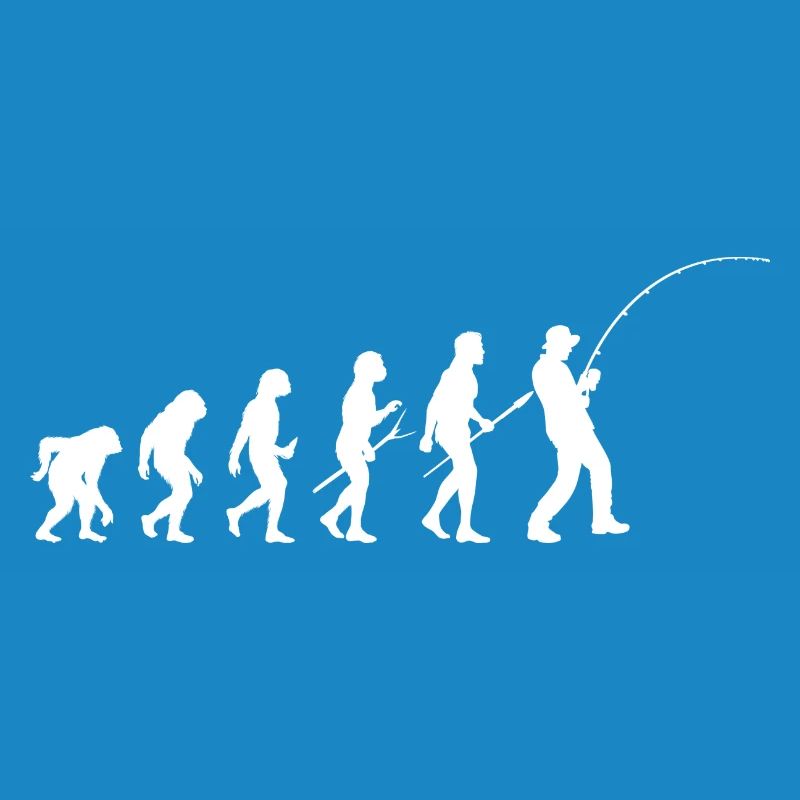 Silhouette du pêcheur Evolution