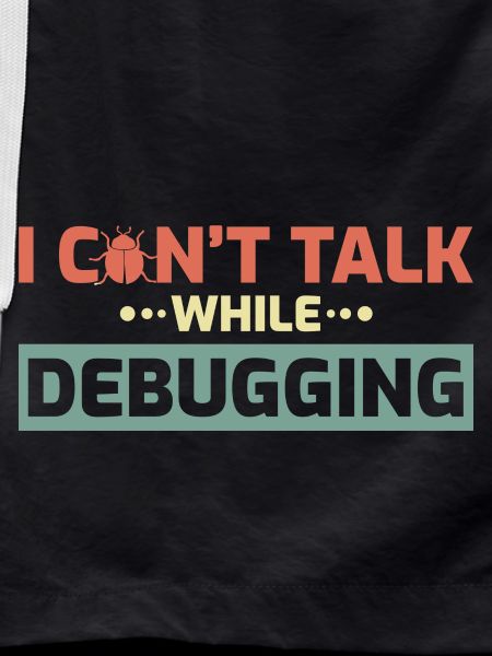 I Can't Talk While Debugging