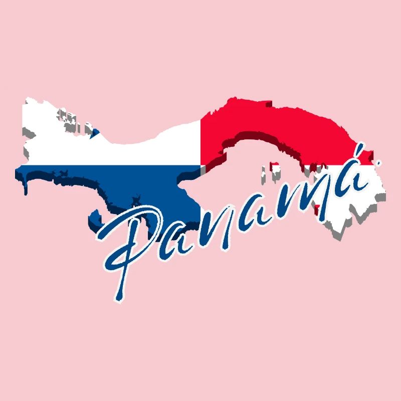 Drapeau du Panama, carte drapeau du Panama